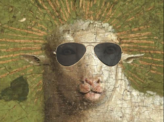 Illustration for article titled Restauran la famosa Adoración del Cordero Místico de los hermanos van Eyck y aparece esto
